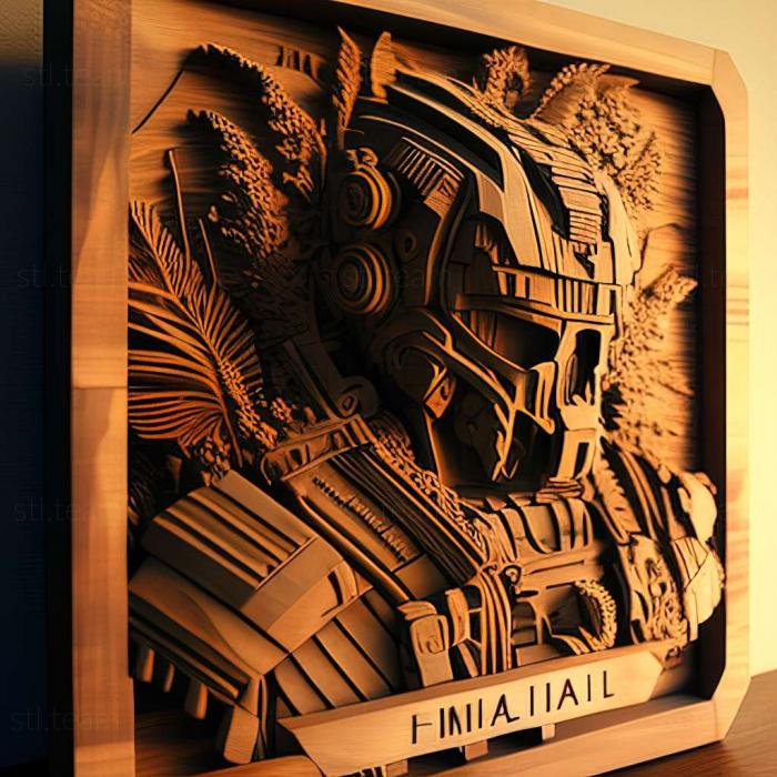 3D модель Гра Titanfall (STL)